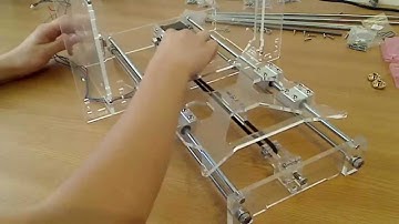 Prusa i3 3D printer building tutorial (Part 2):  Y axis