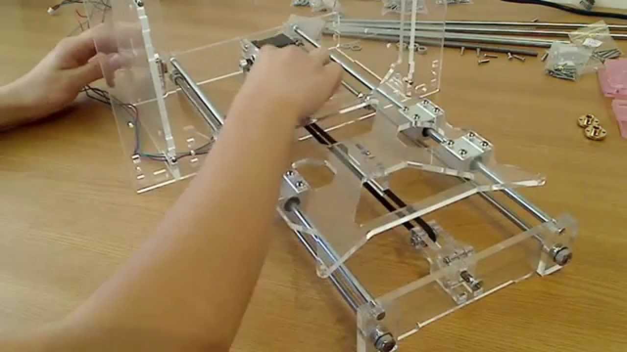 Prusa i3 3D printer building tutorial (Part 2): Y axis - YouTube
