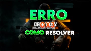 Como RESOLVER O ERRO 0x3 cod gamepass