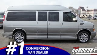 Used 2012 Chevrolet Conversion Van Explorer Limited | Dave Arbogast Conversion Vans UP28614 2012 Gmc Conversion Van Explorer Limited Se 7 Passenger Dave Arbogast Conversion Vans