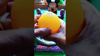 ASMR SATISFYING🌈YELLOW LEMON FILLING BEADS | MIXED GUMBALLS SWEETS | TOYS PLATTER #shorts #trending