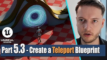 Create a Portal in UE5 | Teleport Blueprint | Unreal VFX Tutorial Series Part 5.3