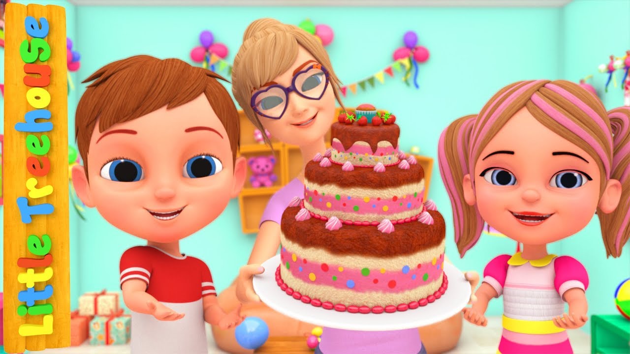 Birthday Song for Kids. Kids enjoying Birthday Song. SAYHI Kids games.