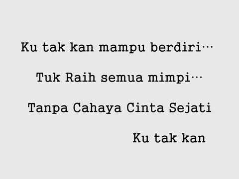 bonda prakoso \u0026 fade 2 black   cahaya cinta sejati lirik