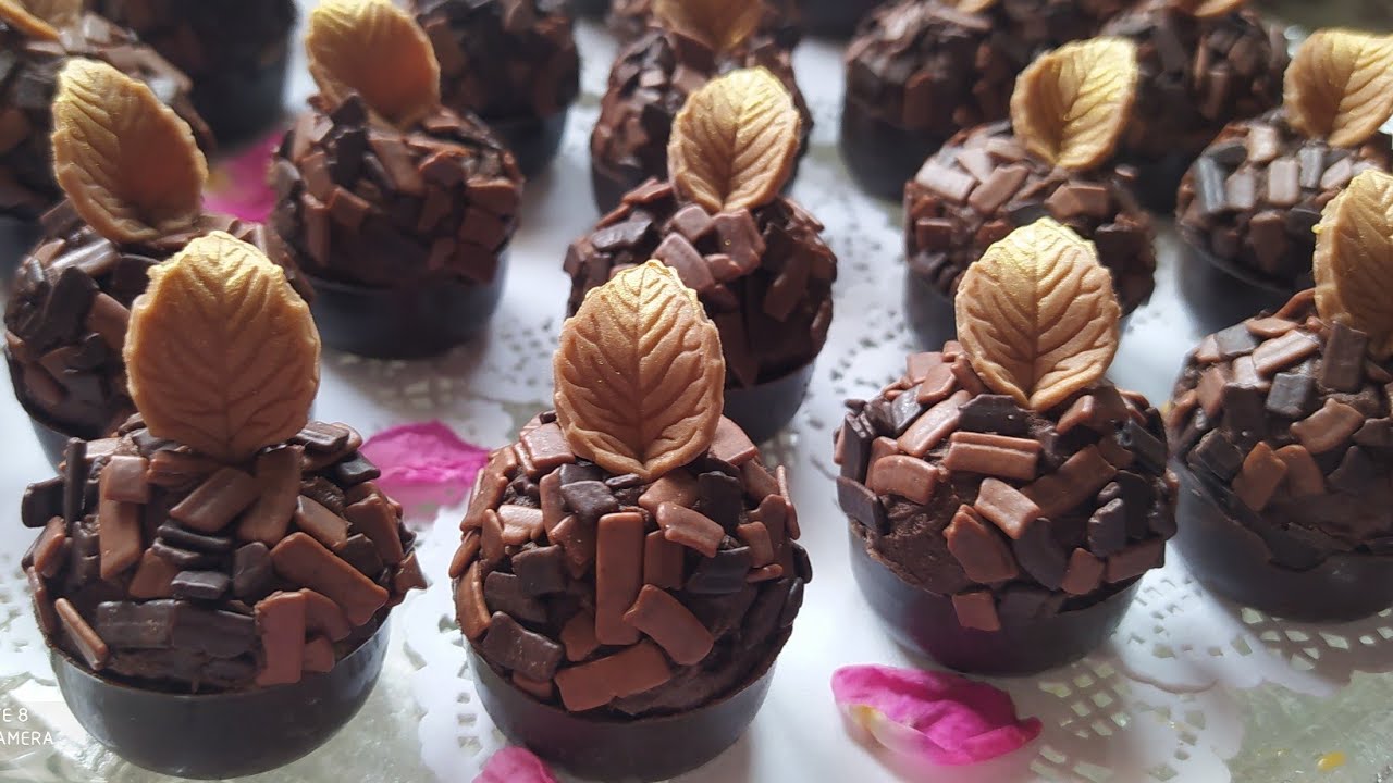 جديد 2022حلوى كريمية بالشكلاط ولجوز ولكرميل😋😋😋😋