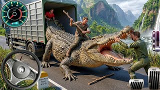 Best Animal Cargo Truck Simulator 2026: Crocodile Transport Game 3D - Truck Games - Android Gameplay screenshot 2