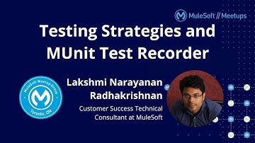 Testing Strategies and MUnit Test Recorder - Toronto Virtual MuleSoft Meetup #12