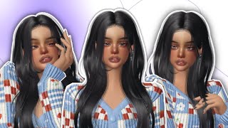 zepeto face tutorial┊dark skin with glossy makeup (zepeto western girl face tutorial)┊sanisfied