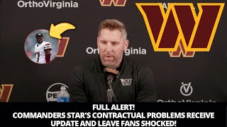 BOMBSHELL! MC LAURIN IS NOT HAPPY WITH THE CURRENT SITUATION OF THE COMMANDERS! COMMANDERS NEWS