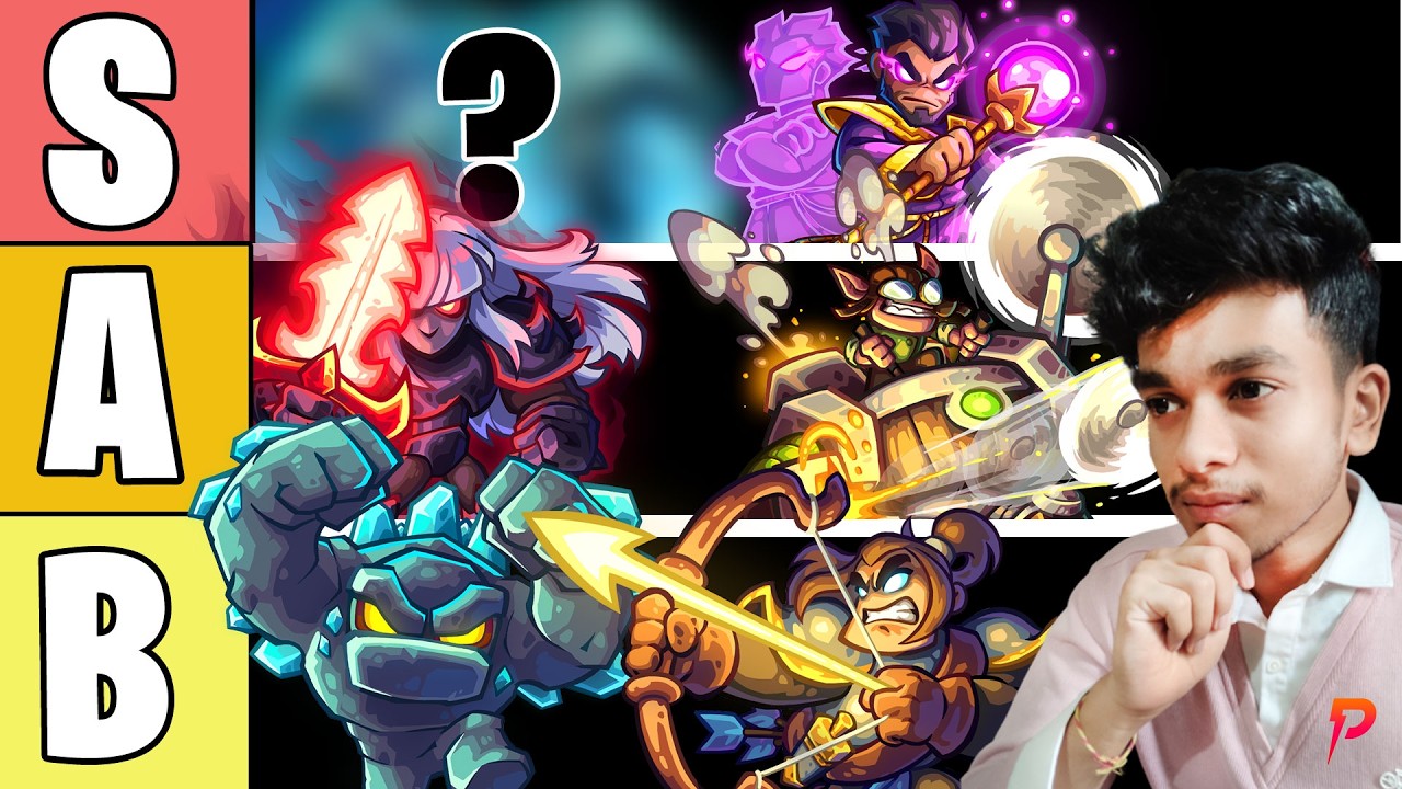 Ranking All HEROES In Kingdom Rush Battles