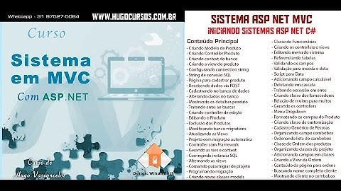 Sistema com ASP NET MVC 5 - Aula 01 - Sistema de Ordens de Pedidos