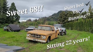 Will this 1968 Dodge D100 run after sitting for 22 years?
