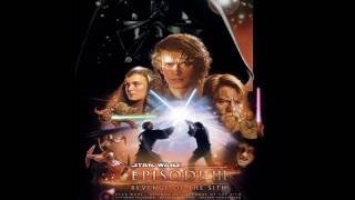 Star Wars Episode III Revenge Of The Sith (OST 2005) John Williams-Anakin VS Obi-Wan