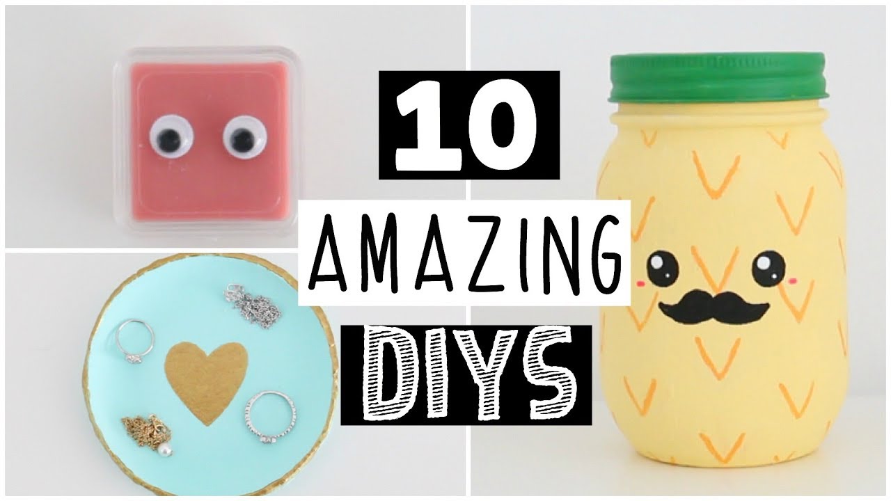10 Amazing Most Popular Diys Anyone Can Make Youtube
