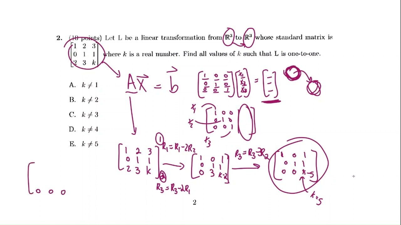 MA 265 Fall 2022 Exam 1 - YouTube 
