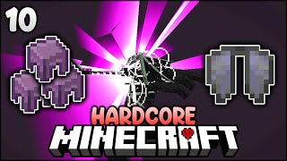 Is Minecraft Hardcore way too EASY?! Dragons & WINGS! (Ep.10)