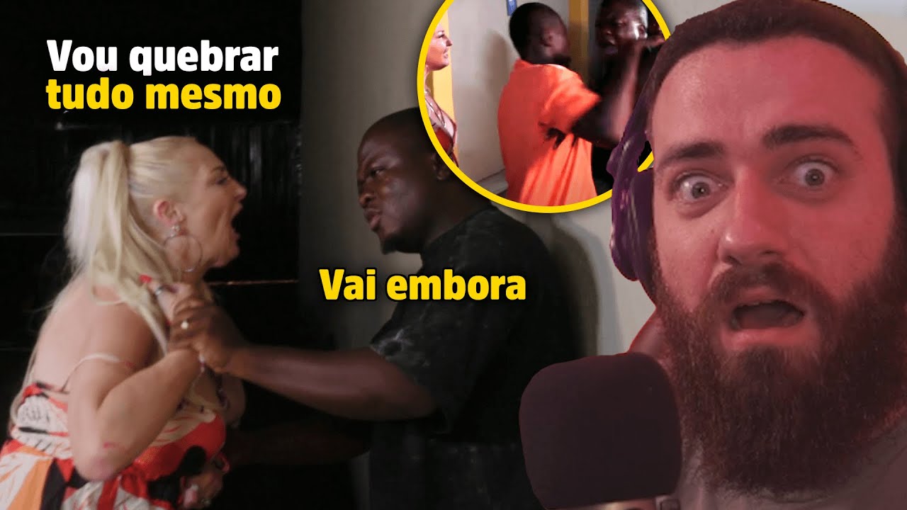 Ângela chega de surpresa na Nigéria e perde totalmente o controle