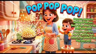 🍿 POP POP POP! The Popcorn Song | Popcorn Popcorn Song Nursery Rhyme