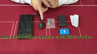 How work zero Led button camera with WOW511 playing cards cheating device screenshot 4