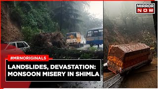Himachal Pradesh News | Heavy Rains Trigger Landslides In Shimla | Himachal Flood | Latest News