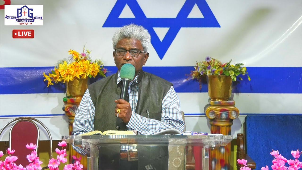 SUNDAY FIRST SERVICE LIVE 20.12.2020 Rev. G.K. BABU GARU
