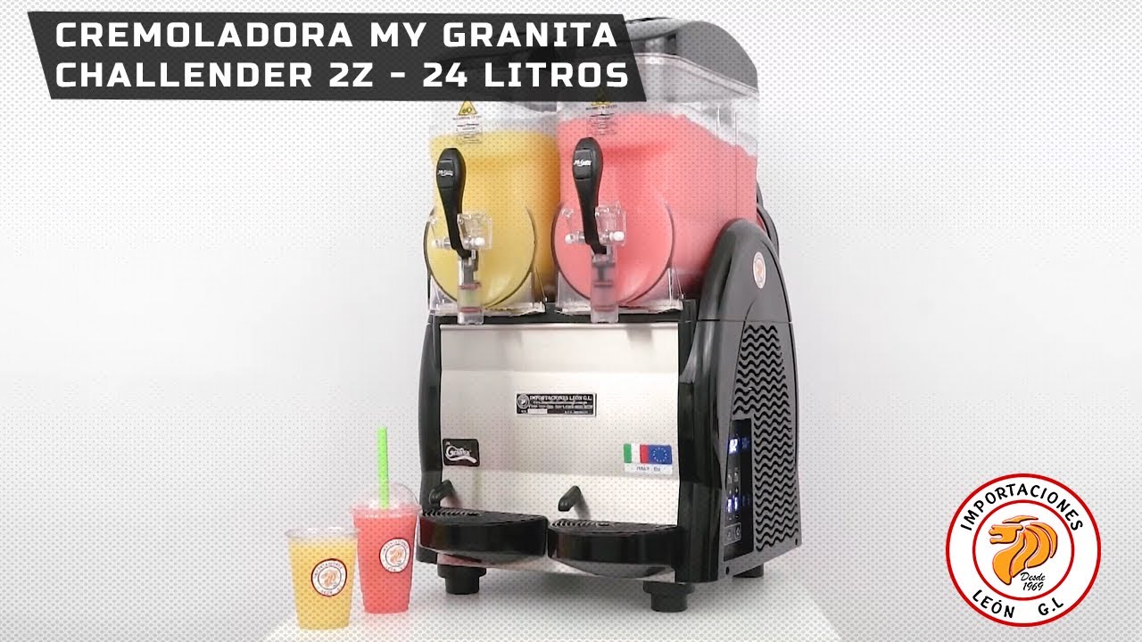 Granizadora MY GRANITA CHALLENDER 2Z-24 lts/ IMPORTACIONES LEON G.L