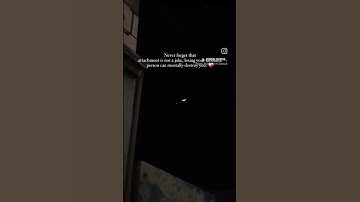 Never forget that attachment is not a joke, losing your favourite person can mentally destroy you💔🥺