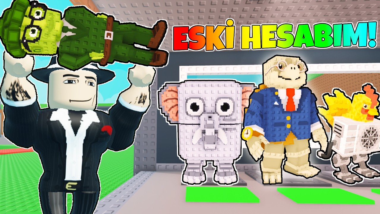 ESKİ HESAPLARIMA GİRİŞ YAPTIM! NELER BULDUM? 😱 | Steal a Brainrot Türkçe