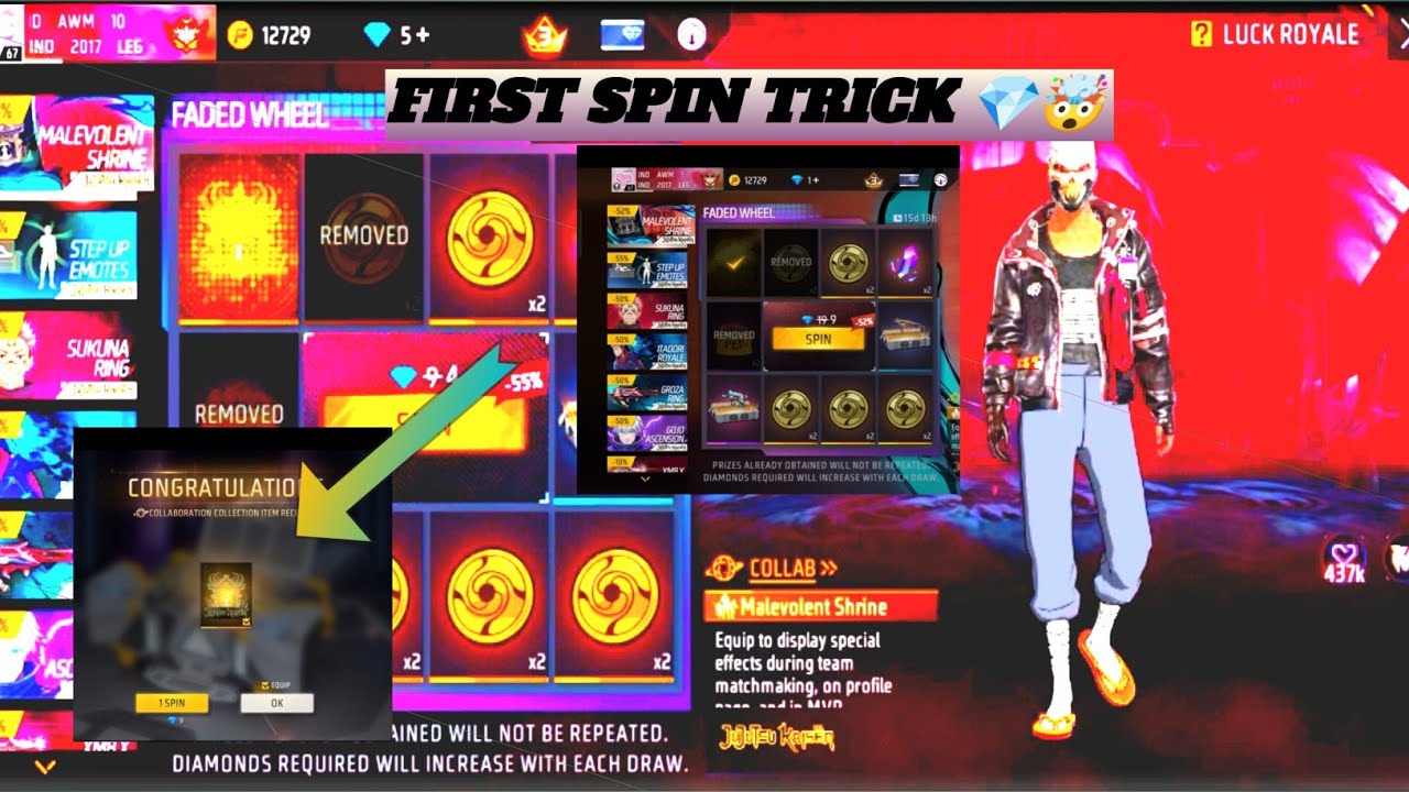  NEW ARRIVAL ANIMATION 1 SPIN TRICK 🔥 - ANIMATION NIKALNE MEIN KITNA DIAMOND LAGEGA? | FF NEW EVENT