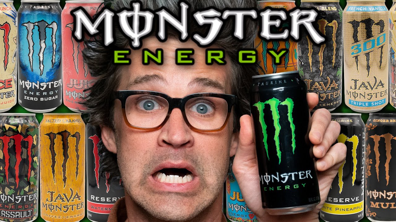 We Tried Every Monster Energy Drink Flavor