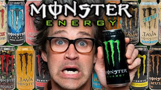 We Tried EVERY Monster Energy Drink Flavor