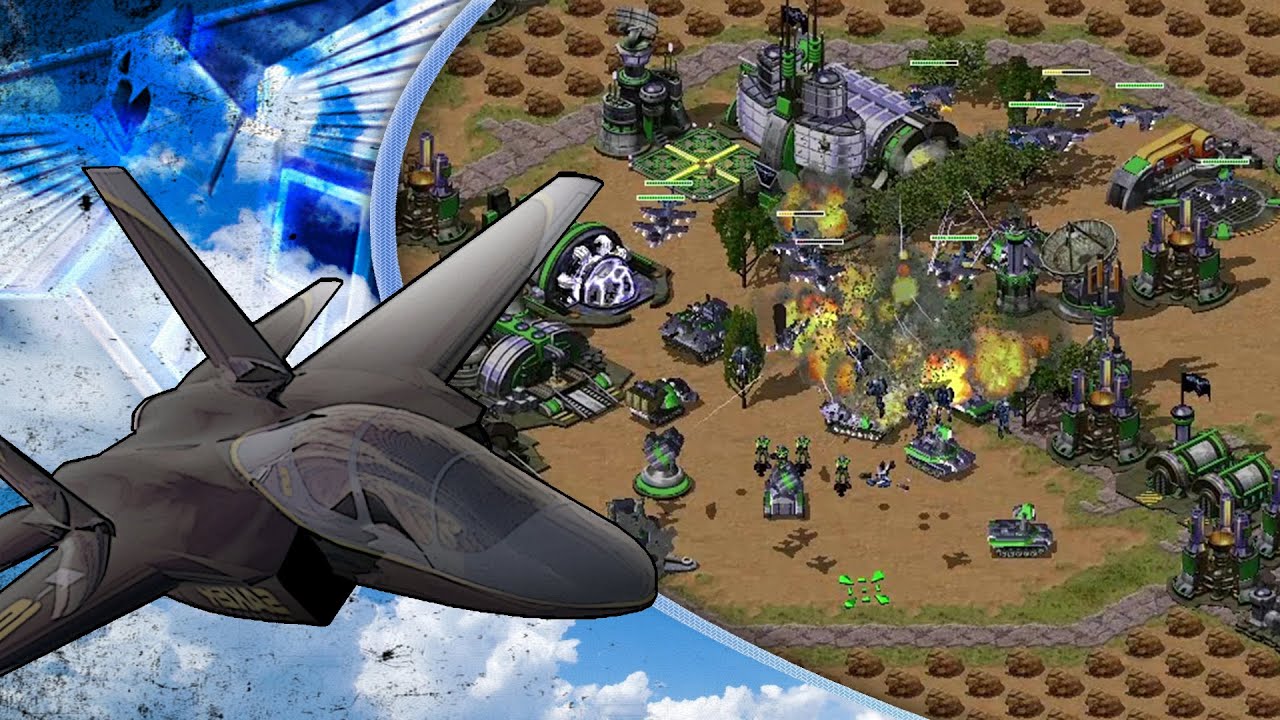 Red Alert 2 - Superiority of the Allied Air force - YouTube