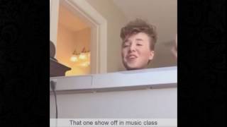 Vine: Lenarr Young  that one show off in music class