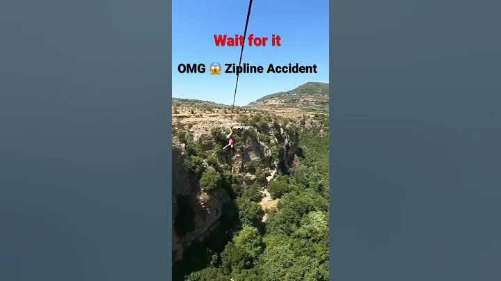 Zipline Accident 🤯😱 Lebanon 🇱🇧