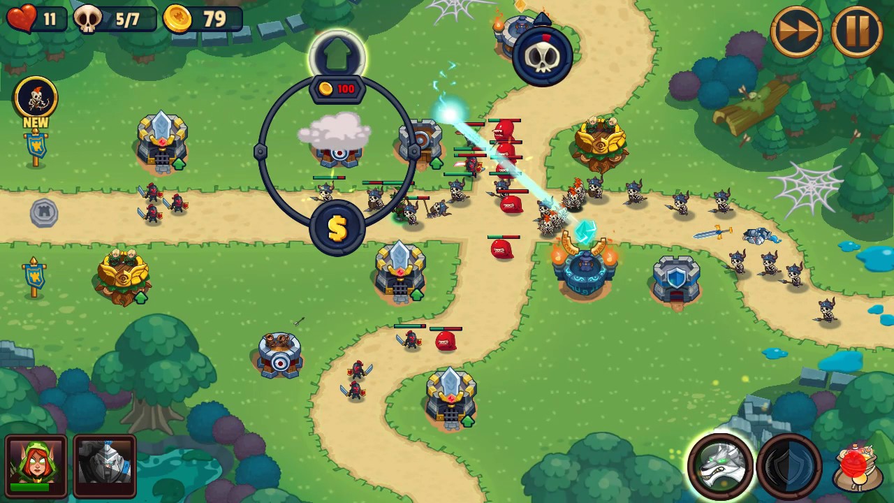 LEGENDS TD - NONE SHALL PASS! Android Gameplay  by Babeltime US