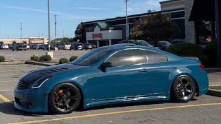 Turbo Infiniti G35 goes ON a ROAD TRIP?! +(DYNO PULLS)