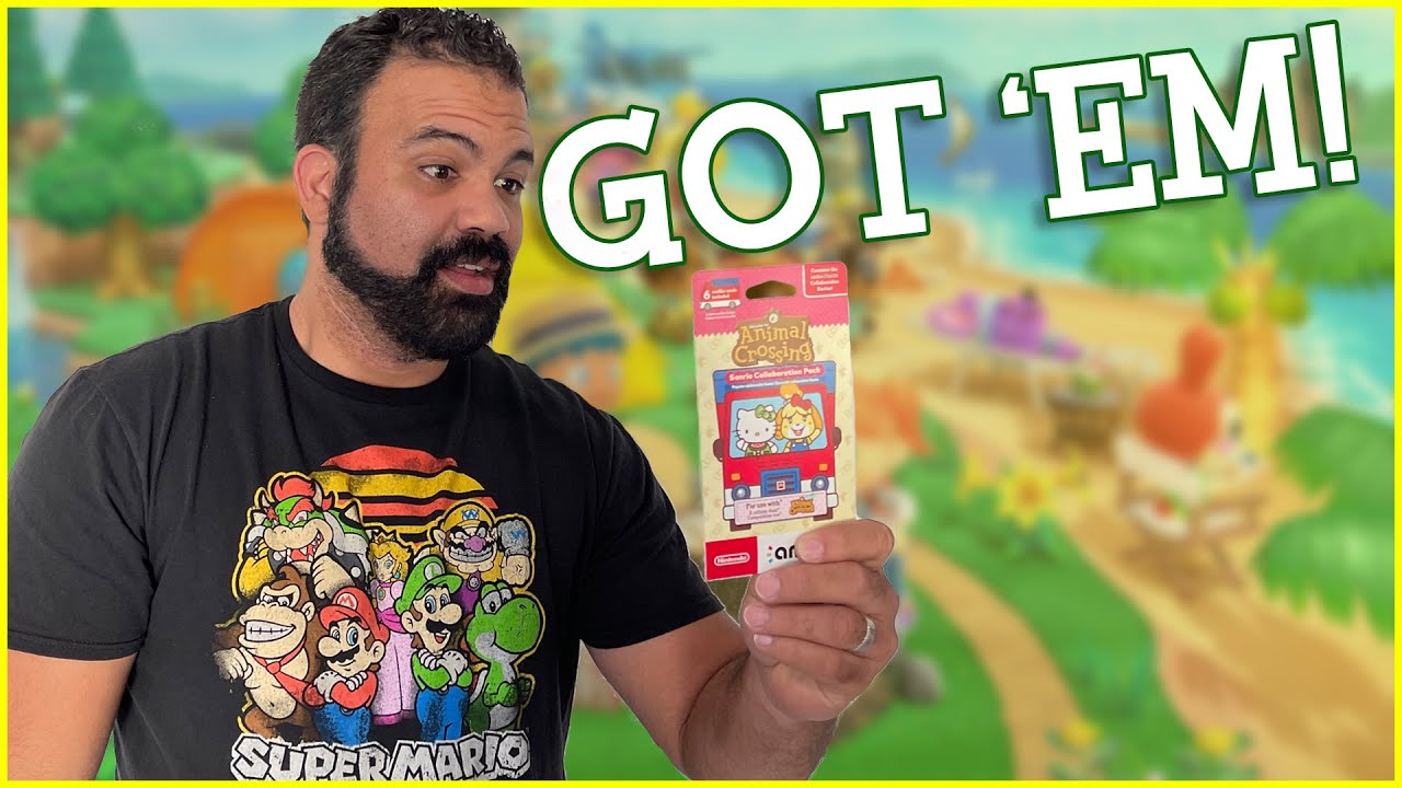 Animal Crossing Sanrio amiibo Unboxing