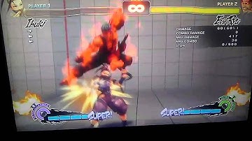 Evil Ryu Unblockable on Ibuki AE2012