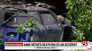 Death of Anne Heche ruled an  accident Profile