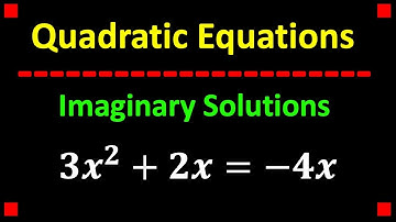 Quadratic Formula with Imaginary Solutions