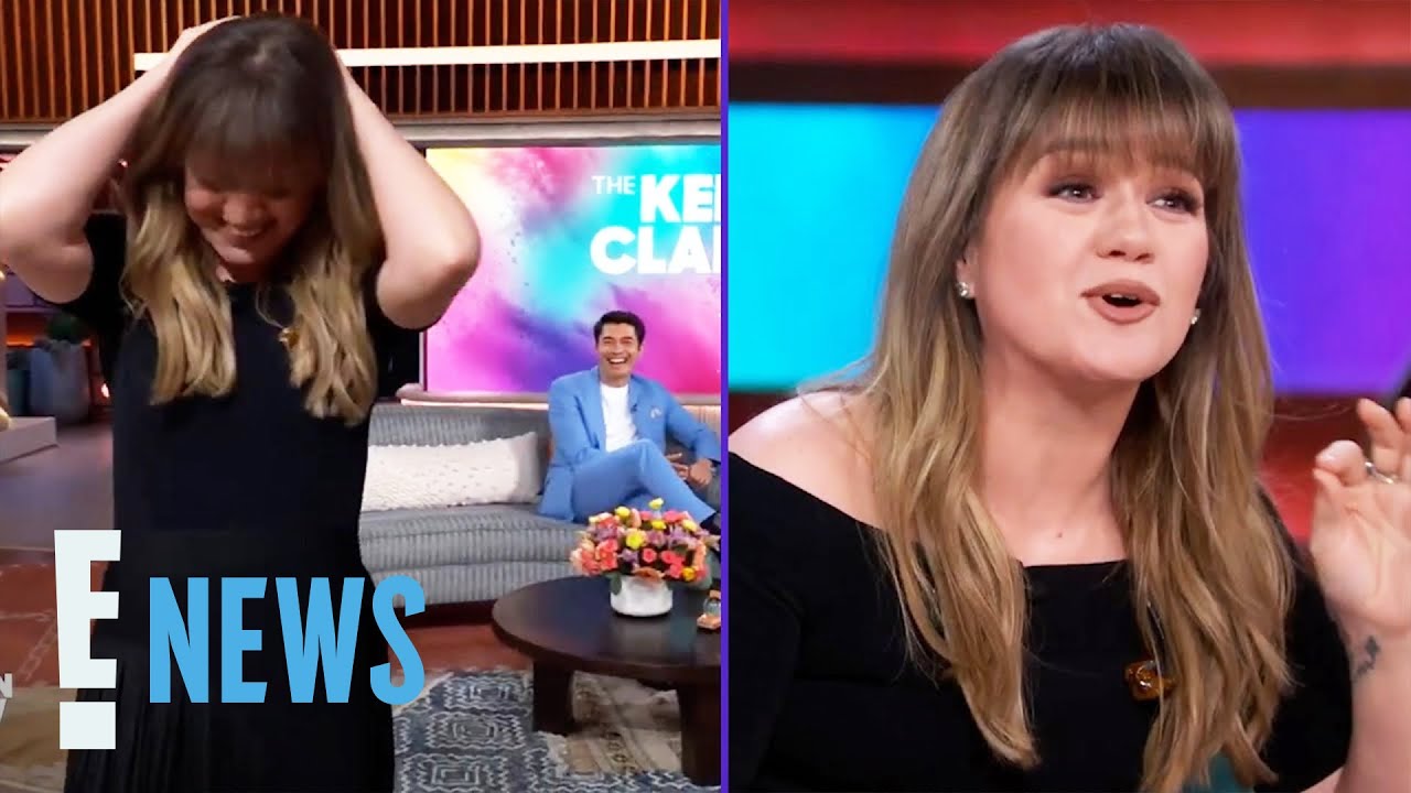 Kelly Clarkson's Embarrassing Meat Comment Leaves Her Blushing and Giggling