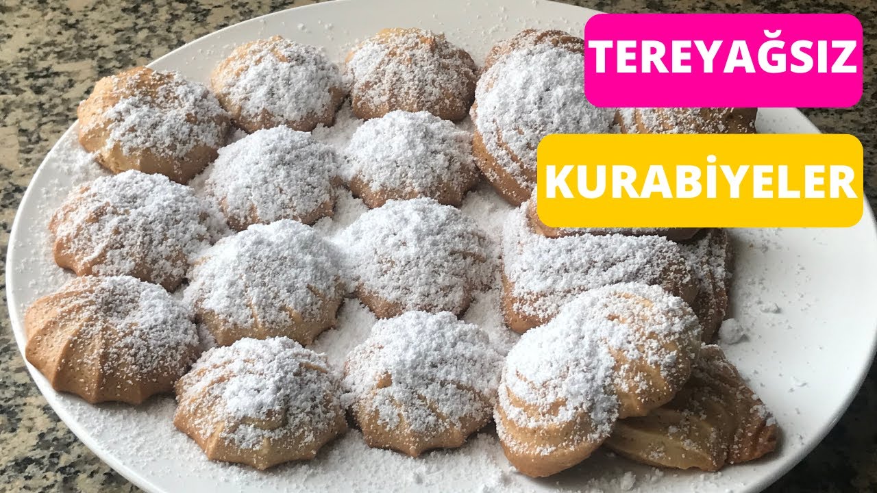 Nefis Bir Kurabiye Tarifi! Tereyağsız Kurabiye Nasıl Yapılır?🌟 YouTube