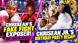 Chrisean s FAKE Fight EXPOSED She Told on Herself Nevaeh Chasing Blueface Over Her Kids