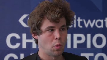 Magnus Carlsen REALIZES He MISSED the MOVE (INTERVIEW)