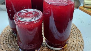 Doğal Erikten Yapılan Meyve Suyu Tarifi Kışlık Hazırlık