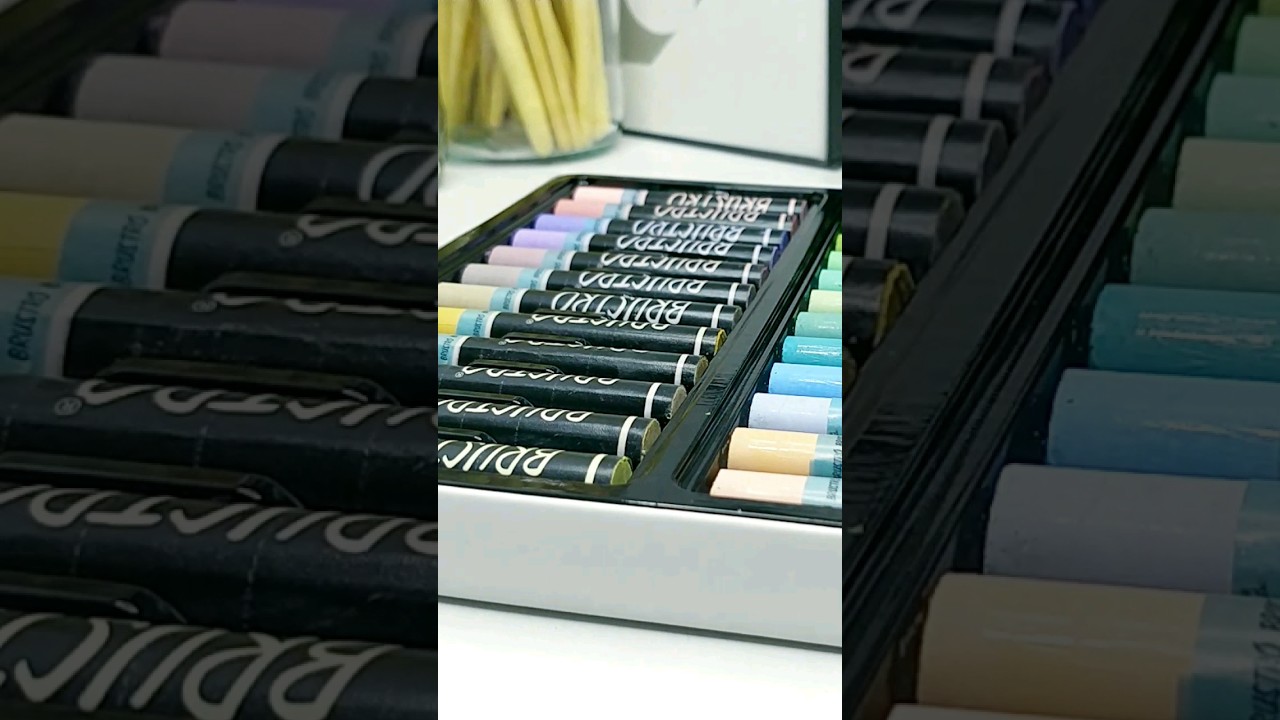 Unboxing New Brustro Artists Oil Pastels | Pastels Tones 