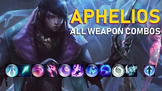 APHELIOS ALL WEAPON COMBOS AND ULTI DIFFERENCES