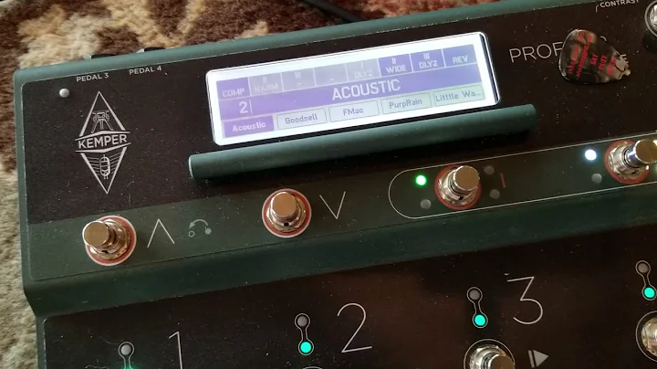 Kemper Profiler - Setup for Acoustic and Electric ...
