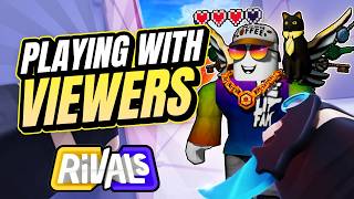 Roblox Rivals With Viewers 1V1S 5V5S