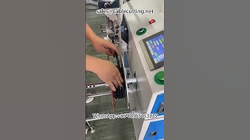 Floor standing automatic metre counting row cutting winding and tying machine #metre counting